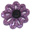Purple Swirl Center Flower